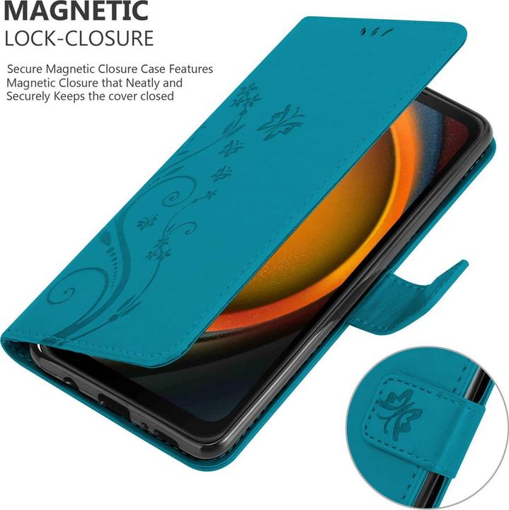 Image du produit Cadorabo Coque pour Samsung XCover 7 pour Fleur Book (Samsung Galaxy Xcover 7)
