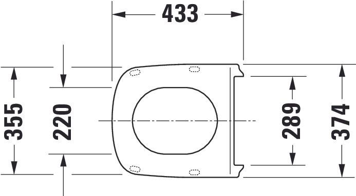 Valori nutrizionali e ingredienti Duravit Sedile per WC DURASTYLE senza meccanismo di chiusura morbida bianco