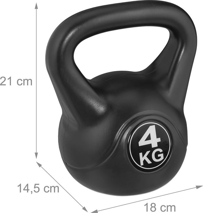 Produktbild Relaxdays Kettlebell (1 x 4 kg)