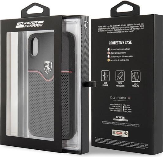 Image du produit Ferrari Hard Case FEOVEHCI65BK iPhone Xs Max Noir (Apple iPhone XS Max)