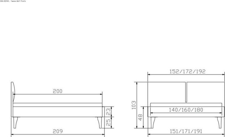 Actual product image Hasena Tamara (180 x 200 cm)