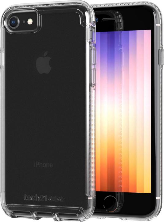 Actual product image tech21 Pure Clear iPhone SE/8/7/6 Transparent (Apple iPhone SE)