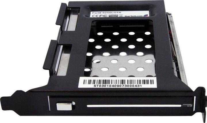 Image du produit StarTech Cadre amovible SATA 6,35cm 2,5 pouces pour slot d'extension PC