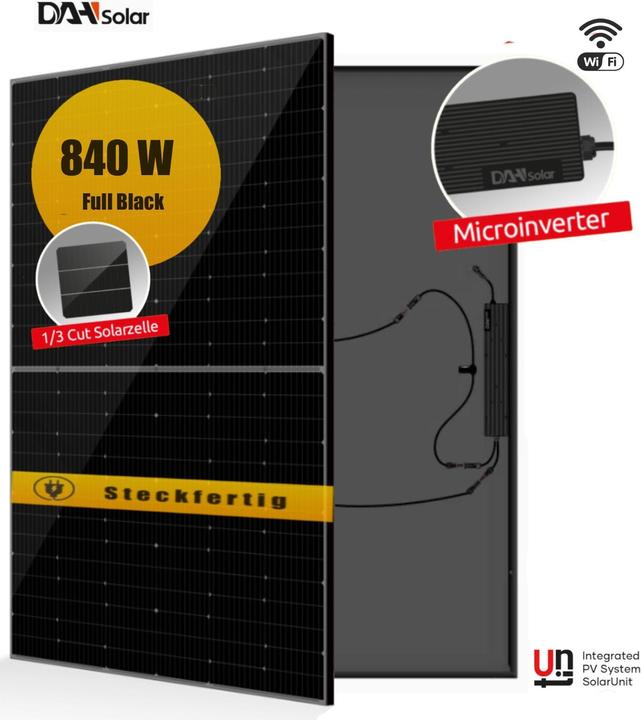 Produktbild Supersolar Balkonkraftwerk (840 W)