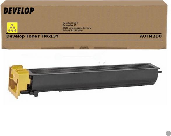 Actual product image Develop Yellow - compatible - toner cartridge - for ineo+ 452 (Y)