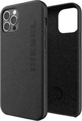 Immagine prodotto Diesel Custodia sagomata Premium Leather Wrap iPhone 12 Pro Max czarny/nero 42517 (Apple iPhone 12 Pro Max)