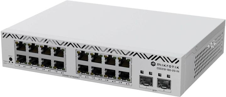 Produktbild MikroTik Commutator NET SWITCH 24PORT 1000M 2SFP+/CSS318-16G-2S+IN (18 Ports)