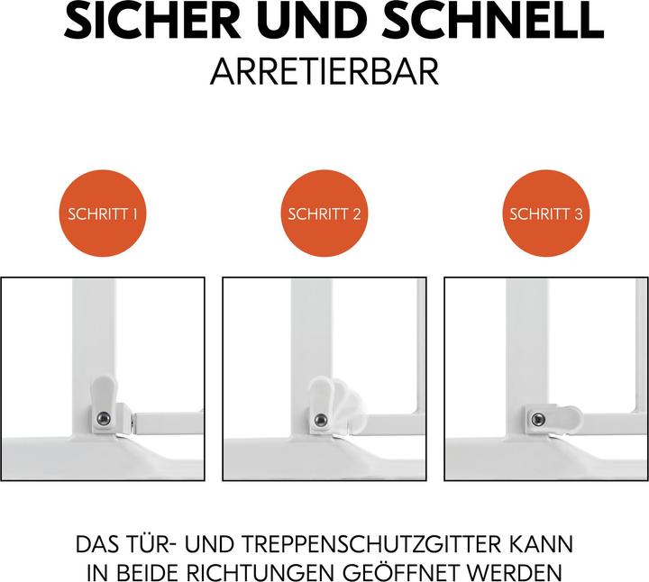 Produktbild Hauck Clear Step Set 2 + 21 cm White (96 cm)