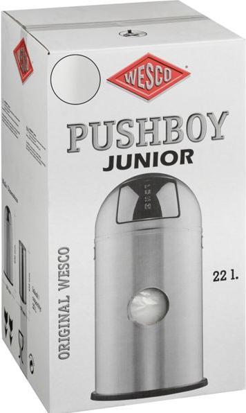 Actual product image Wesco Pushboy Jr.22l white matt (22 l)