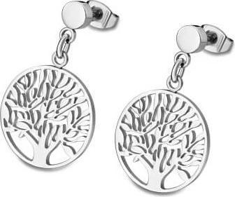 Lotus Style - Fine steel earrings Tree of Life Rainbow LS1898-4 / 1 (L) (MAT BIJOU)