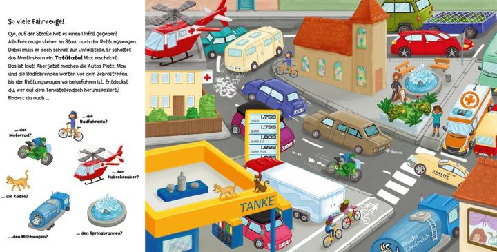 Actual product image Mein erstes Geschichten-Bilder-Buch: Unterwegs mit Fahrzeugen (German)