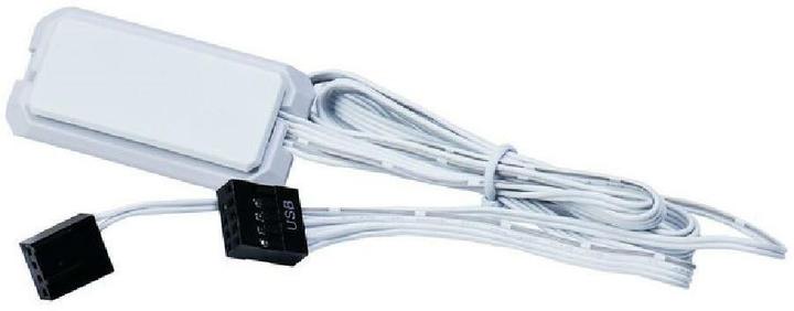 Actual product image Lian-Li UNI FAN SL Wireless LCD fan, ARGB, PWM - 120 mm, white (120 mm, 1 x)