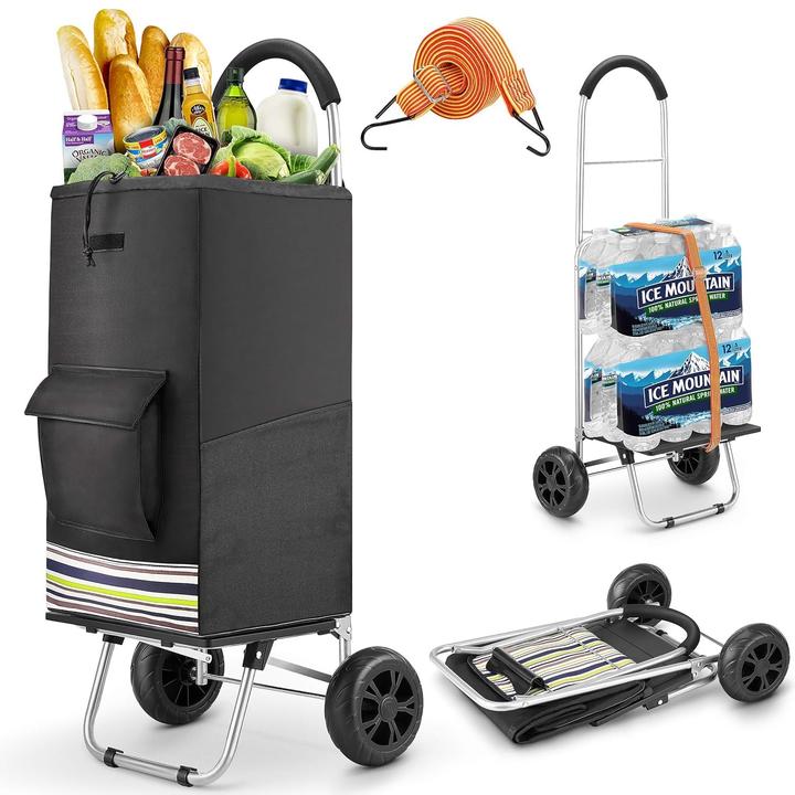 Actual product image Wilbest Klappbarer Einkaufstrolley