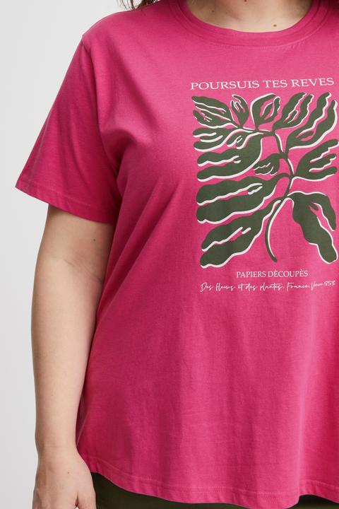 Actual product image Fransa Plus Size Selection - FPETTA TEE 1 - T-shirt - 20612958 (M)