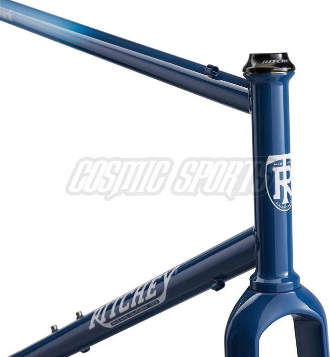 Produktbild Ritchey Outback V2 Disc Gravel Rahmenkit, Anniversary Edition, 650B/700C, XS, half moon blue/white