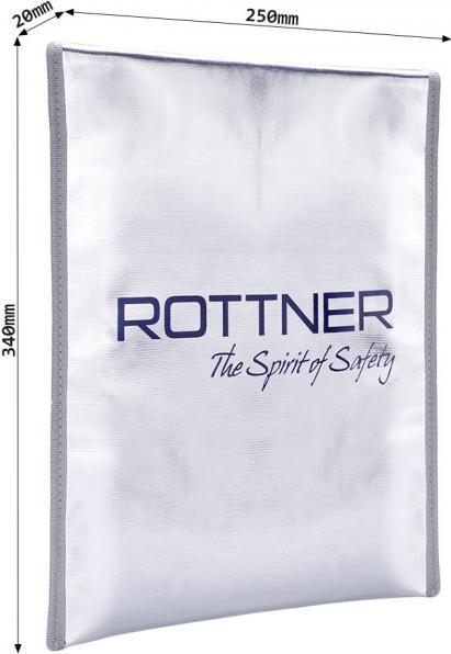 Image du produit Rottner Porte-documents ignifuge format A4 (1 x)