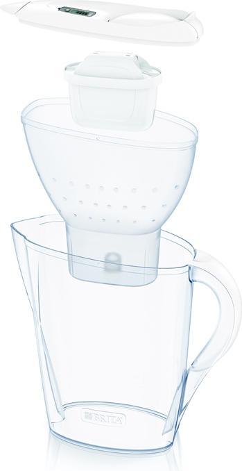 Image du produit Brita Water filtration jug Marella 2.4L, white with water filter MAXTRA + 1 pc. (2.40 l)