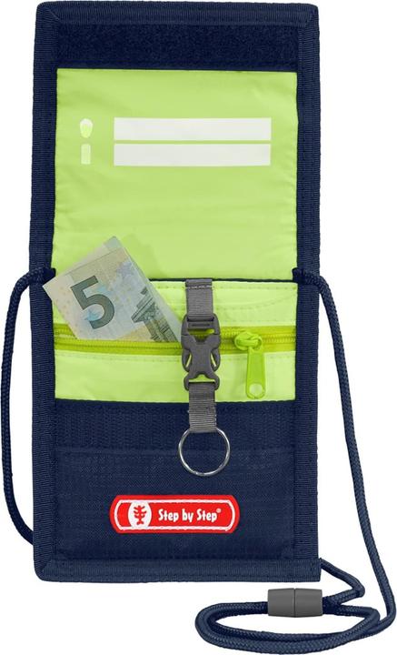 Actual product image Step by Step neck pouch with window pocket, coin pocket