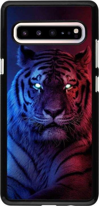 Image du produit PhoneLook Coque Tiger Blue Red (Samsung Galaxy S10 5G)