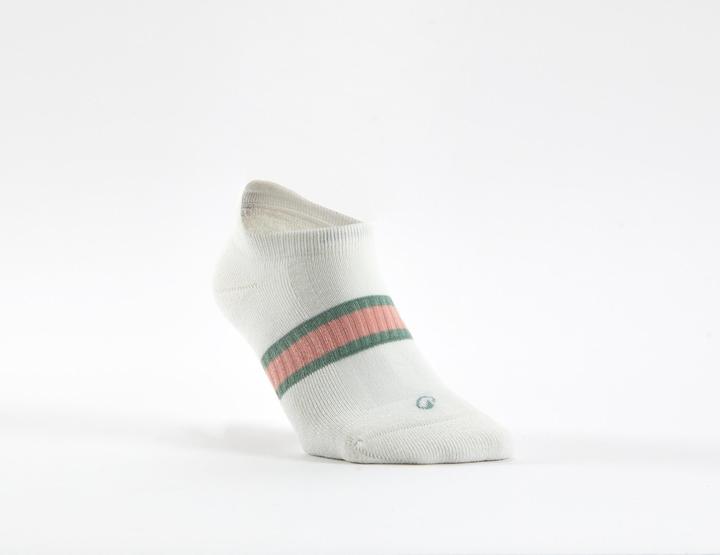 Produktbild Artengo Tennissocken RS500 Low 3er-Pack rosa Motive/weiss/grün Decathlon (39, 42)
