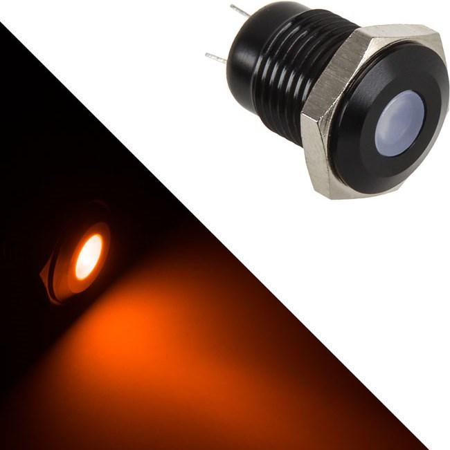 Actual product image Lamptron Vandalism-proof LED - orange, black socket (Orange)