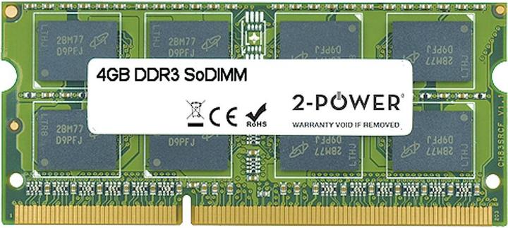 Produktbild 2-Power 4GB DDR3 1066MHz SoDIMM (1066 MHz, DDR3-RAM, SO-DIMM)