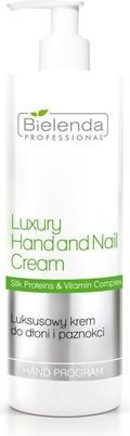 Immagine prodotto Bielenda PROFESSIONAL Luxury Crema Mani e Unghie Proteine della Seta e Complesso Vitaminico luksusowy (500 ml)