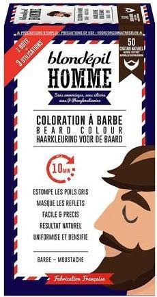 Label énergétique Blondépil Homme Blonde Homme Beard and Mustache Natural Dark Blonde 60g