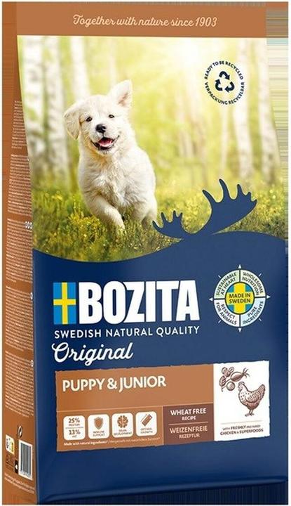 Bozita Original Puppy & Junior Chicken - dry dog food - 12kg (Junior, 1 Stk., 12000 g)