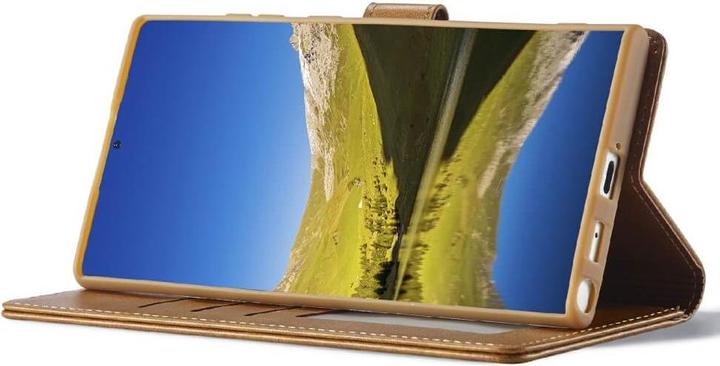 Actual product image LC.Imeeke Galaxy S25 Ultra - Leder Etui Hülle (Samsung Galaxy S25 Ultra)