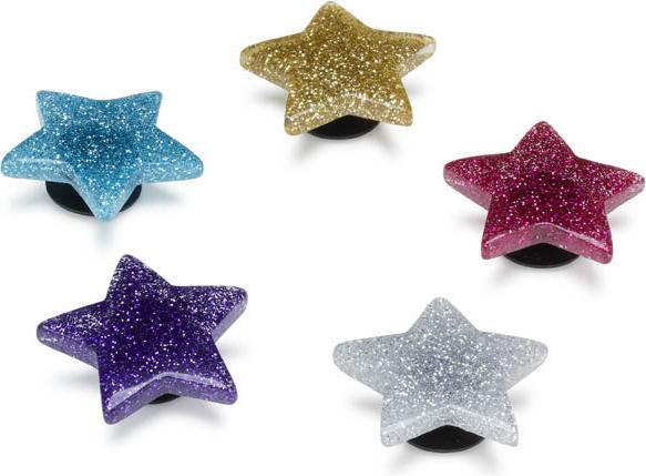 Crocs Icon Glitter Stars/5 Pack (One Size)