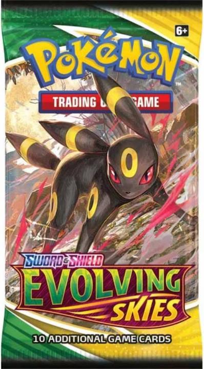 Actual product image Pokémon Evolving Skies (English, Booster Pack)