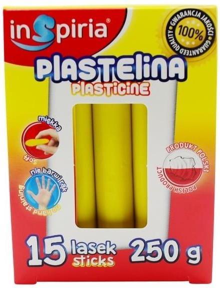 Teka Gelbes Plastilin 15 Stäbchen à 250 g
