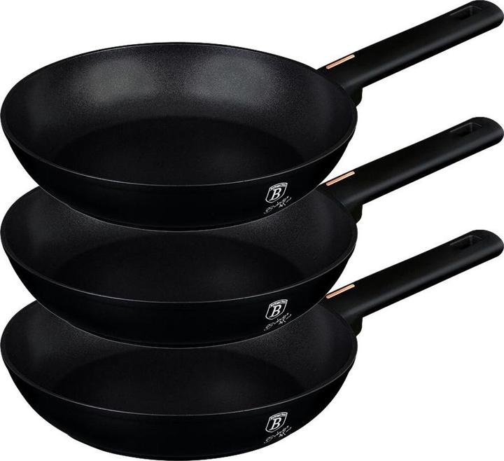 BerlingerHaus Set di padelle per la casa (28 cm, Padella per friggere, Alluminio)