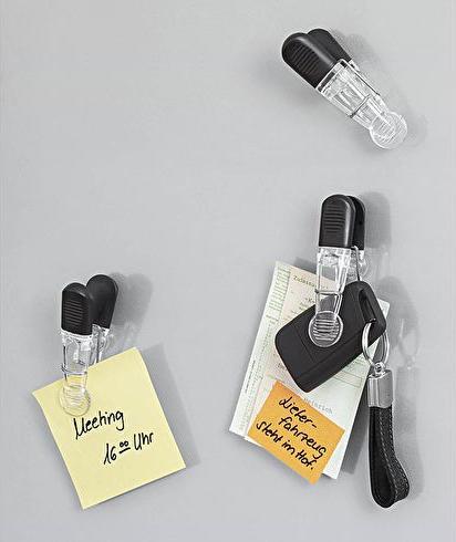 Immagine prodotto Wedo Set mollette fermacarte magnetiche Glossy (4 x)