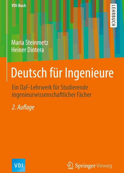 Produktbild Deutsch für Ingenieure (Deutsch, Maria Steinmetz, Heiner Dintera, 2018)