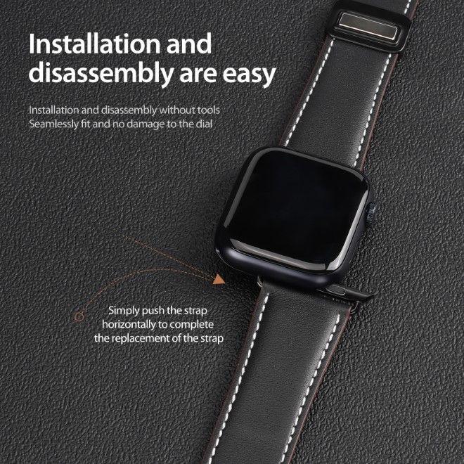 Image du produit Dux Ducis YA Bracelet (38 mm, 40 mm, 41 mm, Cuir véritable)