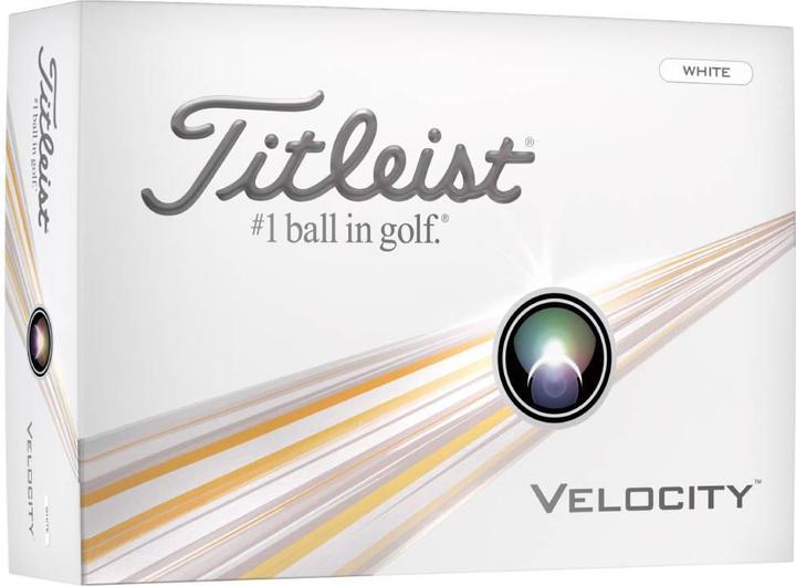 Actual product image Titleist Velocity white (24)