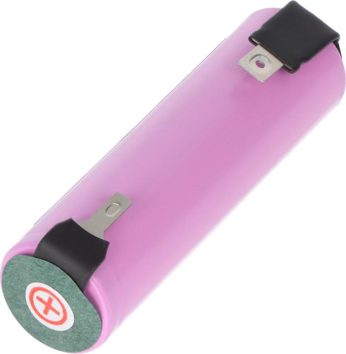 Image du produit AccuCell Batterie 18650 avec cosses à souder pour outils de jardin Li-ion, 3,7V, 2600mAh