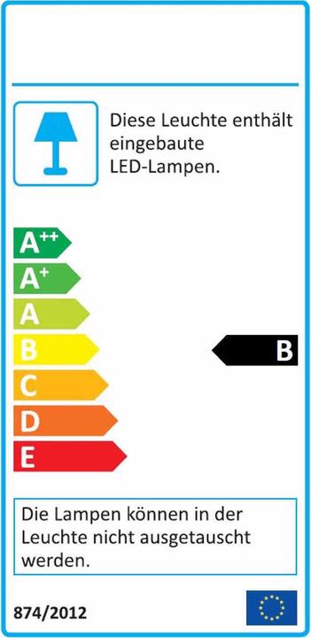 Label énergétique Moooi Perch Light Wall Recessed Small Applique murale (90 lm)