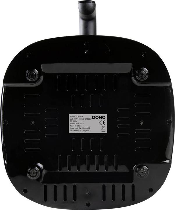 Actual product image Domo Deli-freyer hot air fryer 1800W with display, non-stick coating, overheating protection, T
