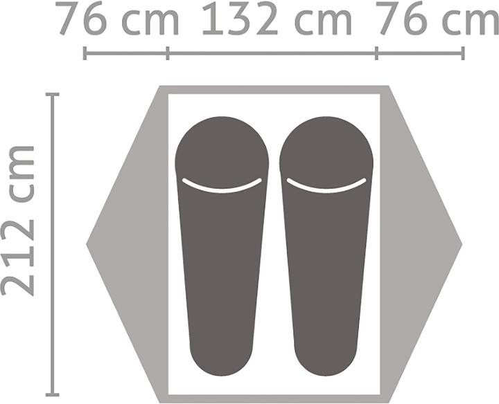 Produktbild Salewa Latitude II (Kuppelzelt, 2.72 kg, 2 Personen)