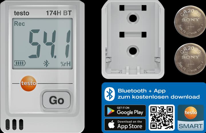 Actual product image Testo Mini data logger 174 H / Bluetooth®