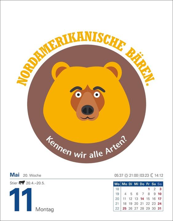 Produktbild Harenberg Was so nicht im Lexikon steht Tagesabreisskalender 2026 - Kuriositäten, Histörchen und merkwürdige (Deutsch)