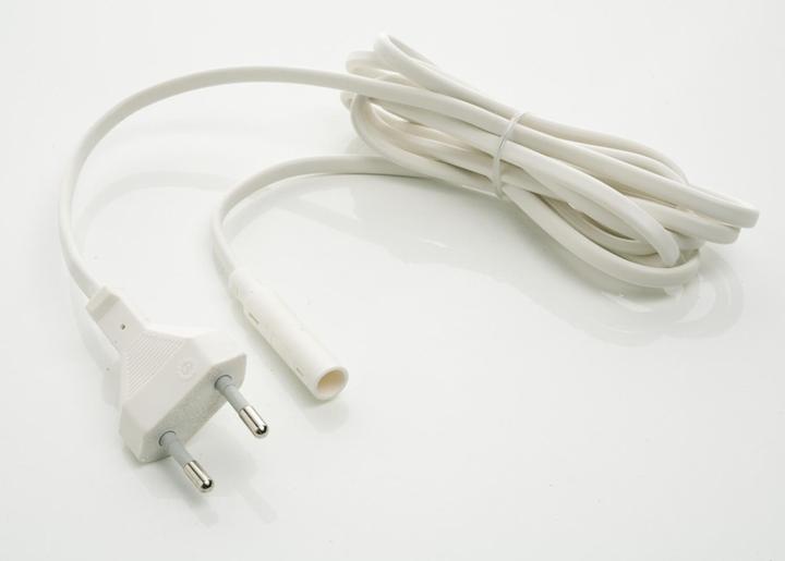Produktbild L&S Anschlussleitung Praktika-Kupplung, Eurostecker Länge 3000mm Kunststoff weiss