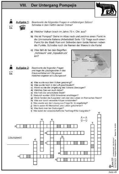Nährwerte und Zutaten Lernwerkstatt Die Römer / Ausgabe SEK I (Deutsch, Wolfgang Wertenbroch, 2007)