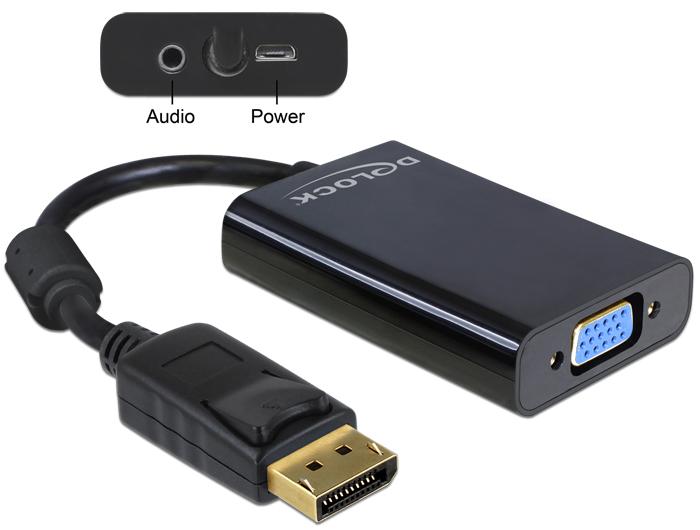 Produktbild Delock DP zu (VGA, 12 cm)