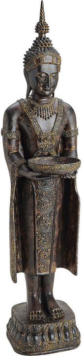 Produktbild G. Wurm Buddha stehend in braun aus Poly, 77 cm