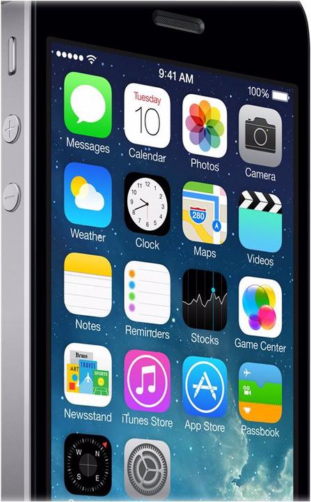 Produktbild Apple iPhone 5S (16 GB, Space Gray, 4", Single SIM, 8 Mpx, 4G)