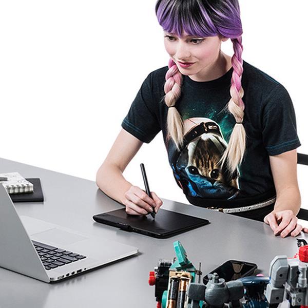 Produktbild Wacom Intuos Comic Black Pen & Touch Medium (2540 lpi)